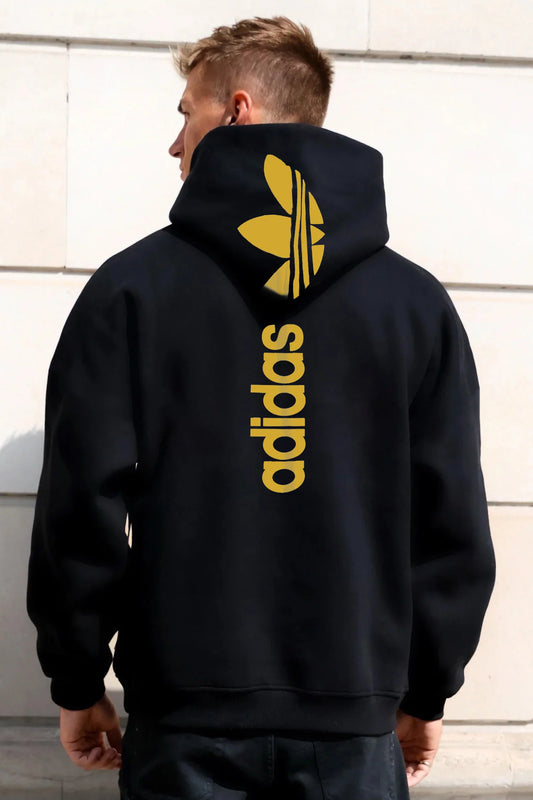 Adds Signature Printed Typography Hoodie